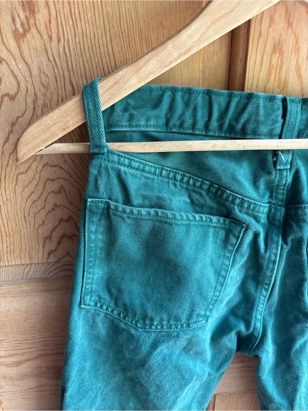 Girls Green Jeans | Old Navy | Size 14